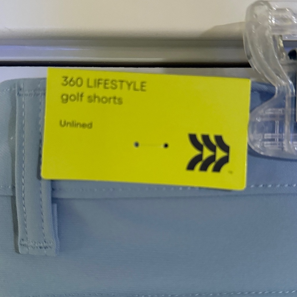All in Motion Light Blue Men's Shorts - Picture 6 of 7